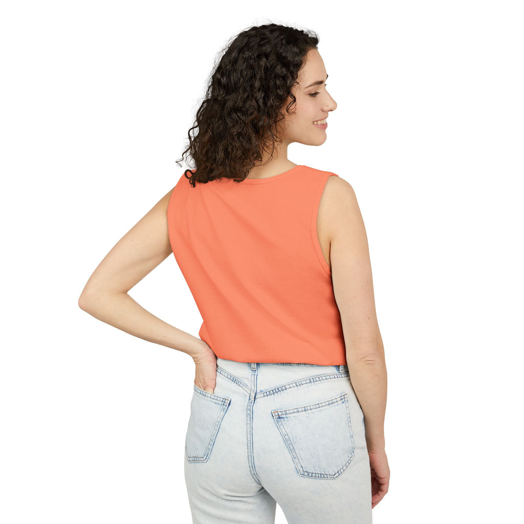 Camiseta sin Mangas Unisex Original Comfort Colors® Garment-Dyed | 100% Algodón Hilado en Anillo