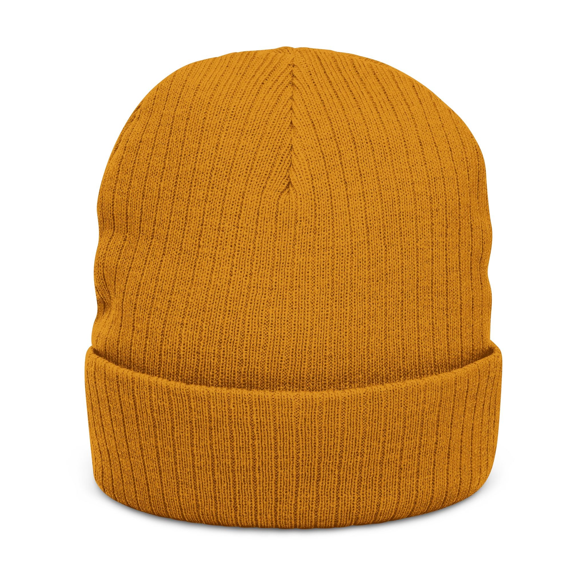 Gorro de Punto Acanalado Original | Tejido Doble Capa, Cálido y Cómodo