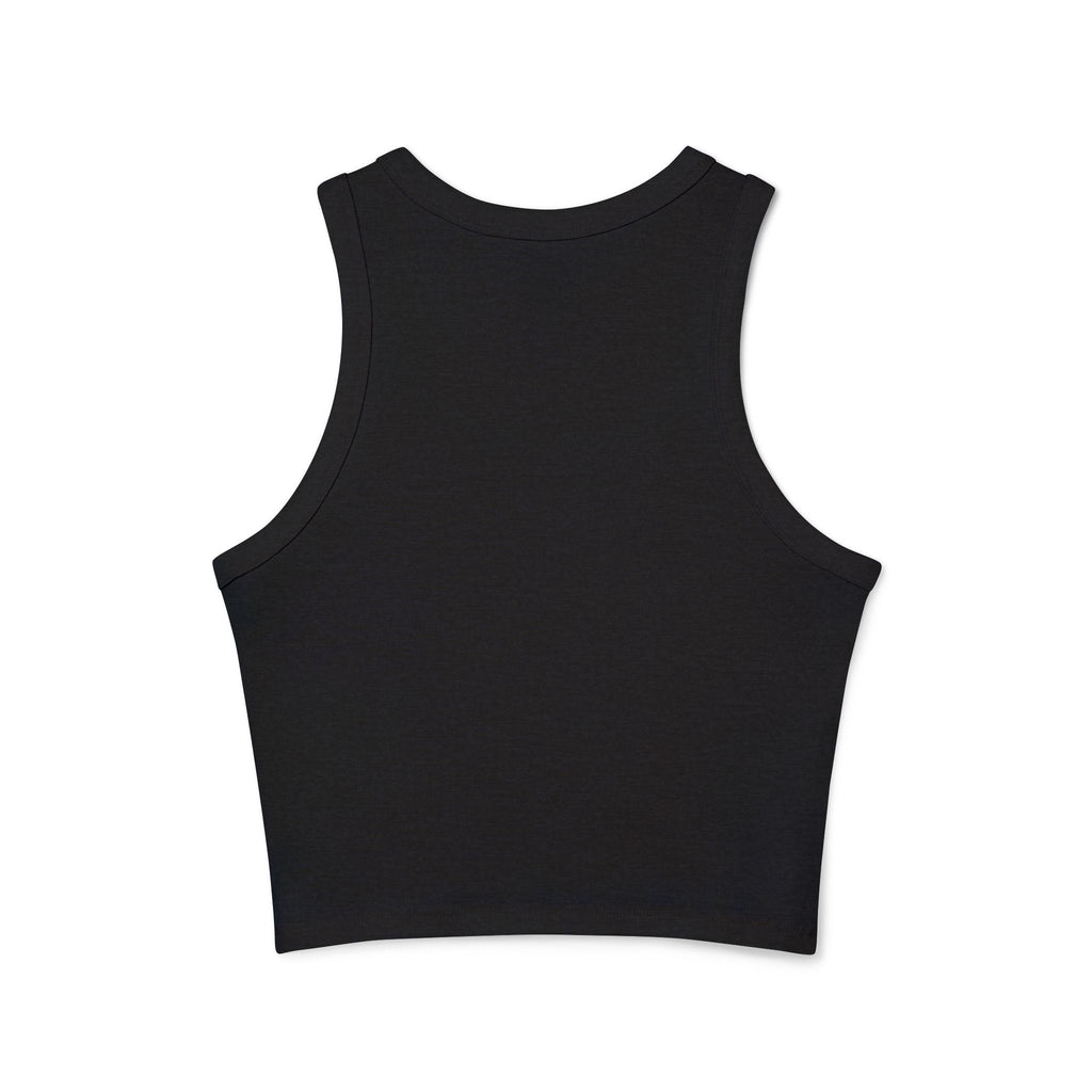 Camiseta Sin Mangas para Mujer Original | Cuello Alto, Algodón Airlume Premium y Ajuste Elástico