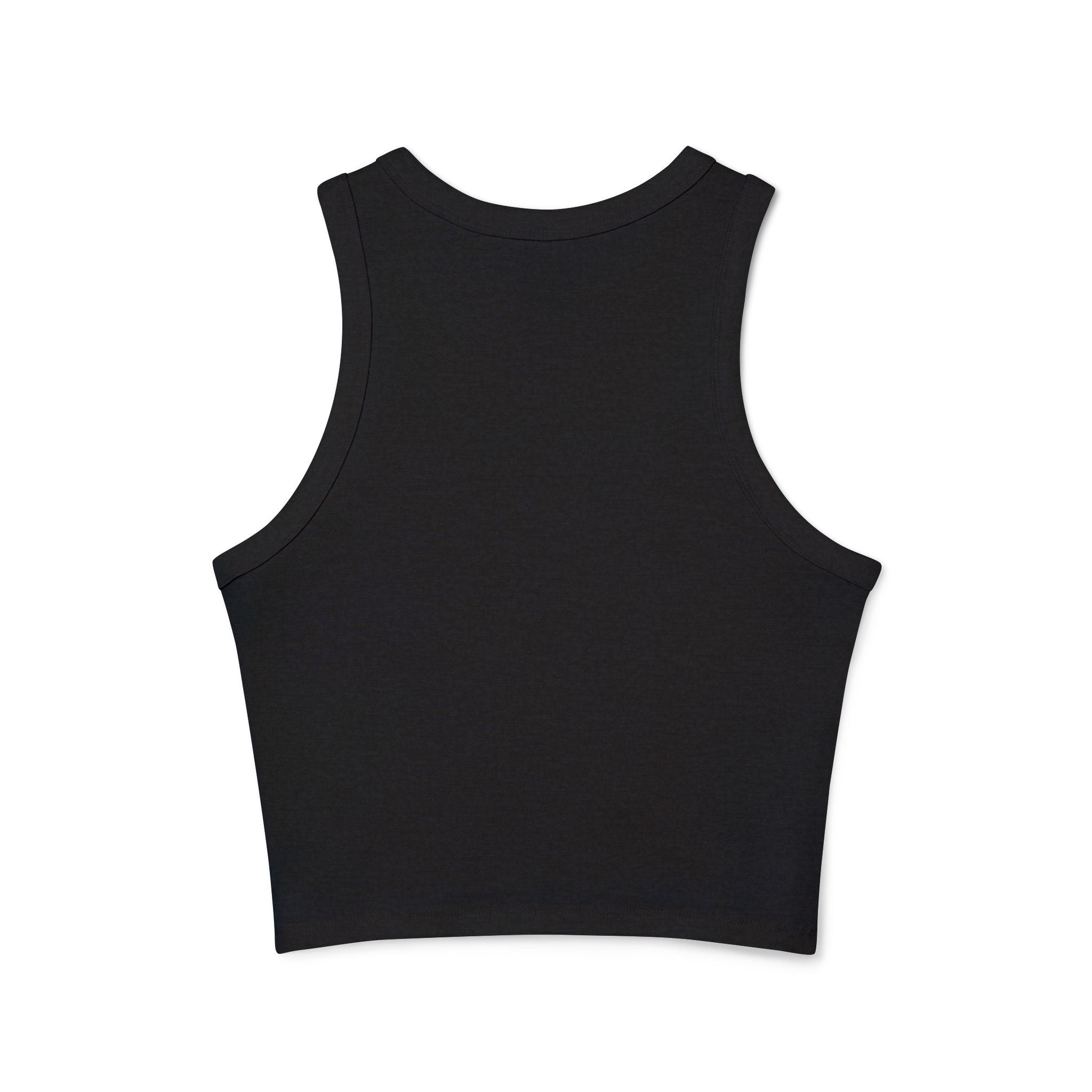 Camiseta Sin Mangas para Mujer Original | Cuello Alto, Algodón Airlume Premium y Ajuste Elástico