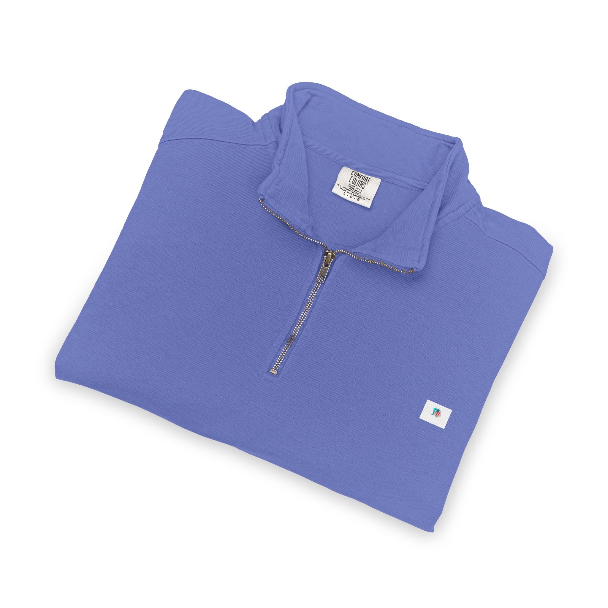 Sudadera Comfort Colors Sudadera 1/4 Zip Sudadera con cremallera unisex Sudadera premium de algodón Sudadera teñida en prenda Pulóver con cuello alto Ropa casual premium Comfort Colors original