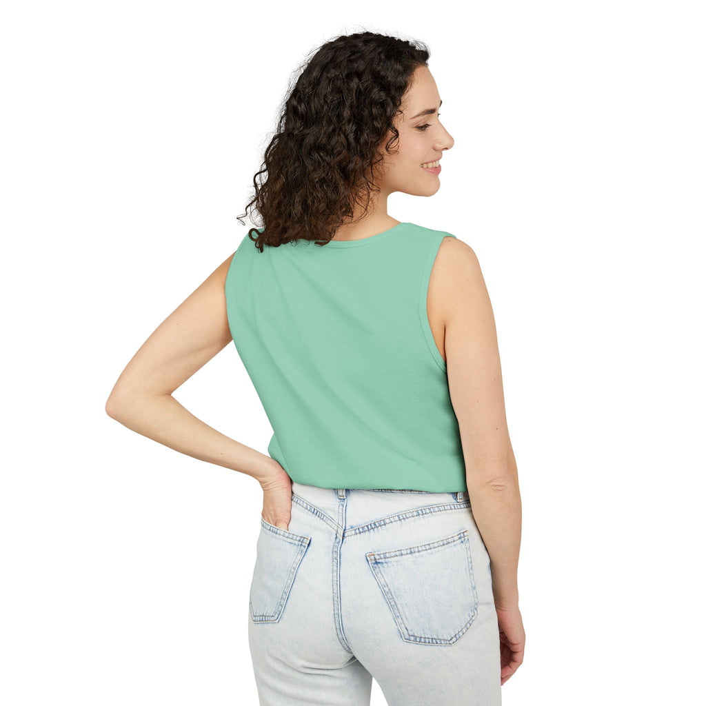 Camiseta sin Mangas Unisex Original Comfort Colors® Garment-Dyed | 100% Algodón Hilado en Anillo