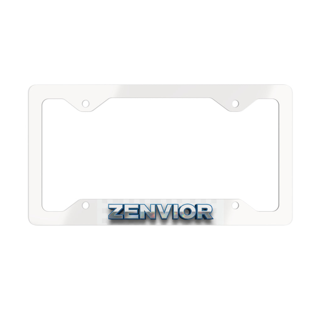 Marco de Matrícula Personalizado Premium | ZENVIOR