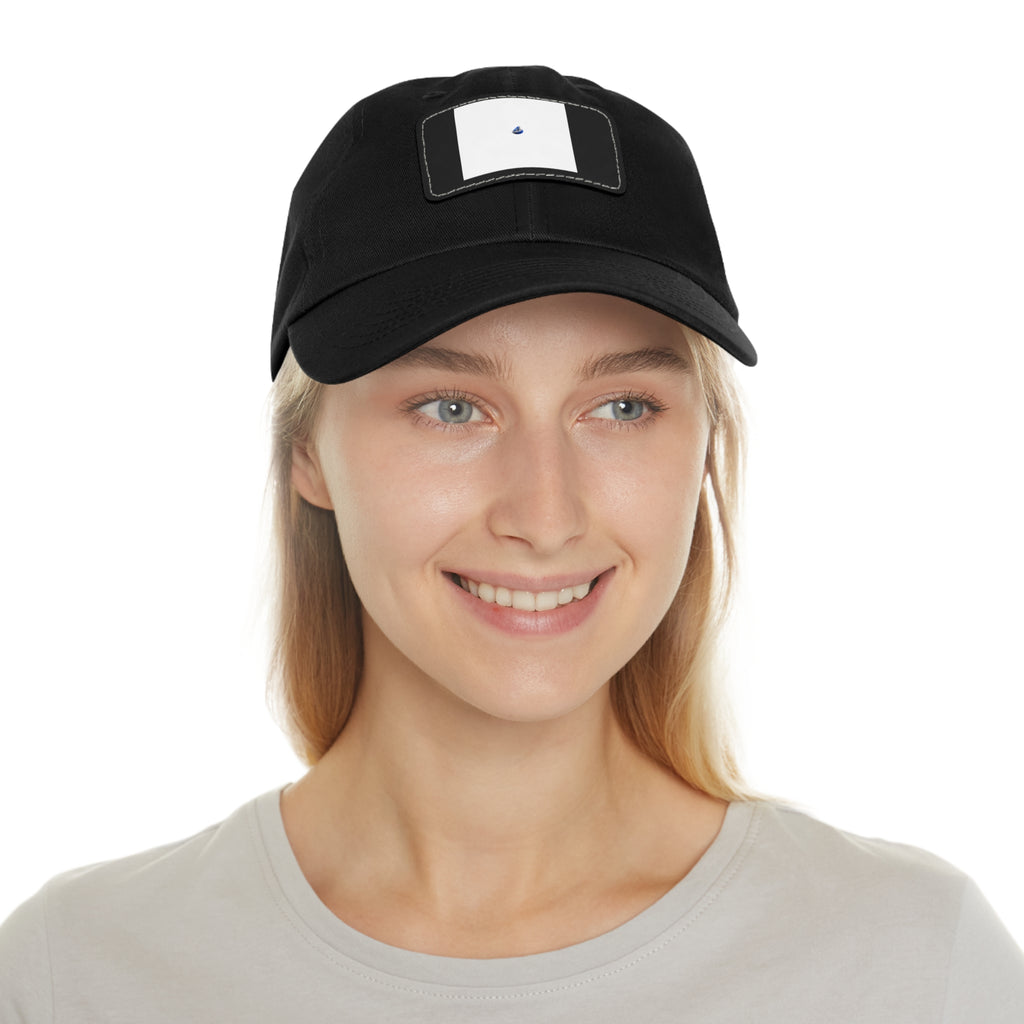 Gorra Dad Hat con Parche de Cuero Sintético | Zenvior Siempre Oro