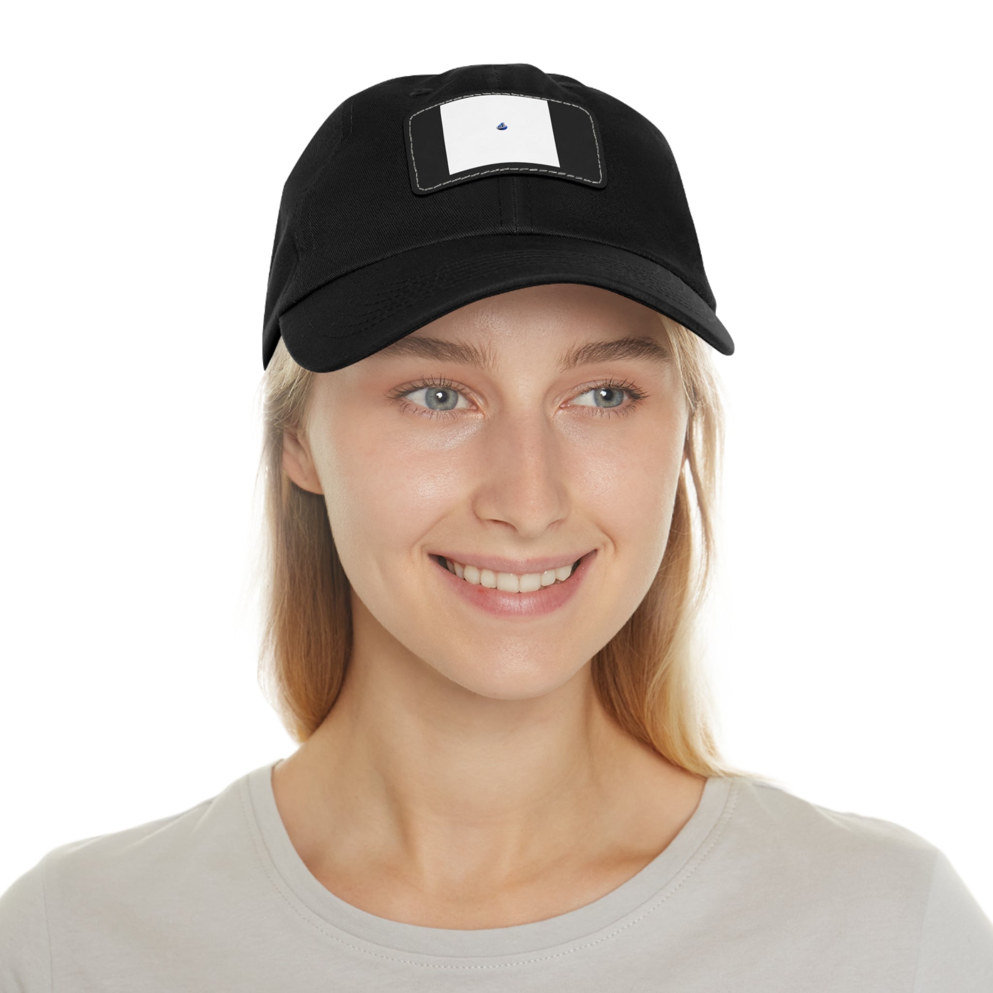 Gorra Dad Hat con Parche de Cuero Sintético | Zenvior Siempre Oro