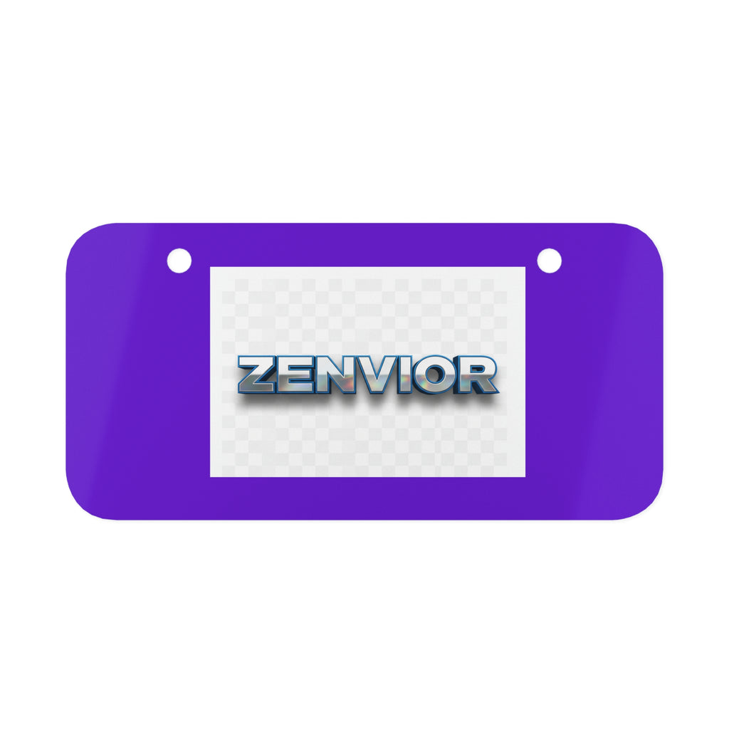 Placa de Matrícula Personalizada para Bicicleta y Moto | ZENVIOR
