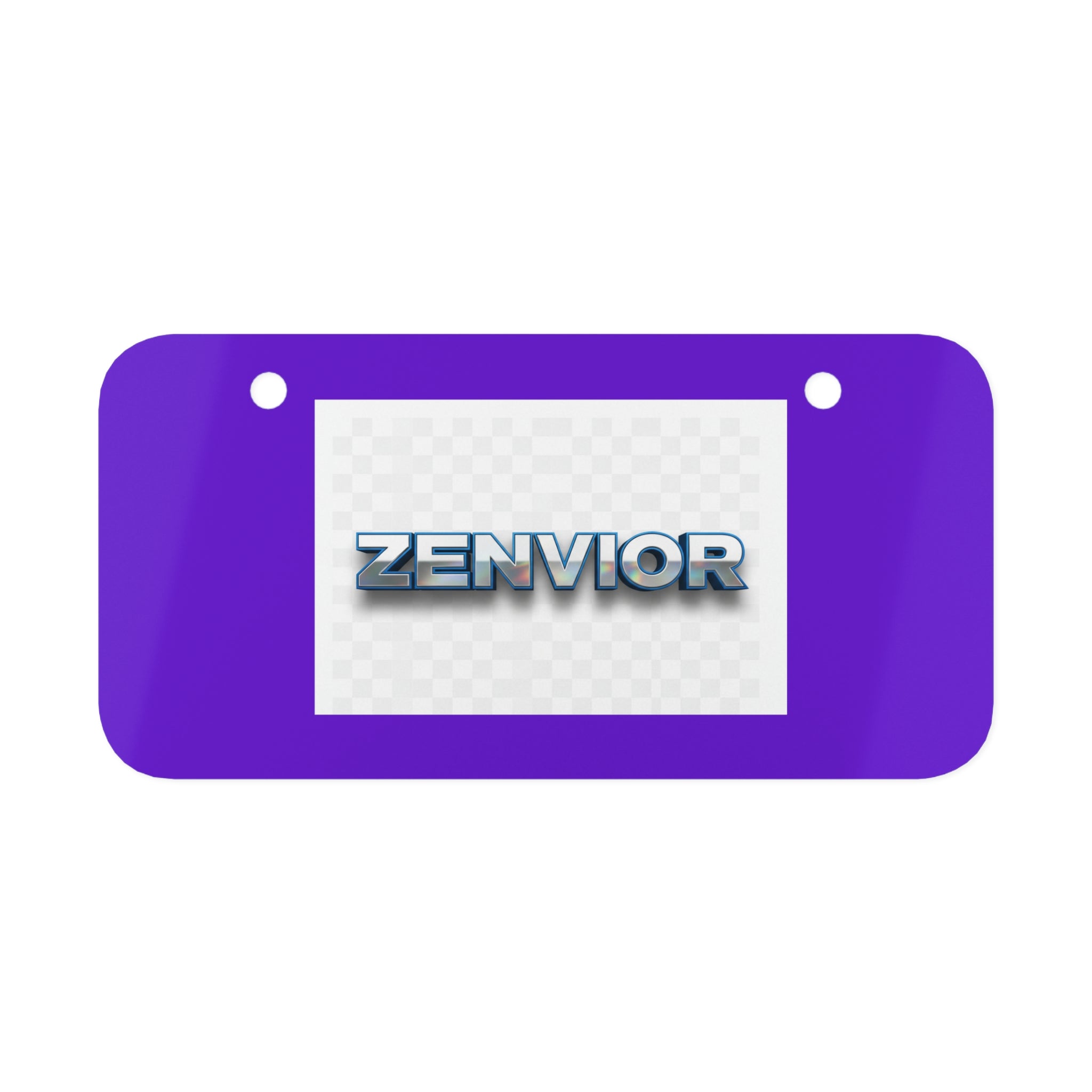 Placa de Matrícula Personalizada para Bicicleta y Moto | ZENVIOR