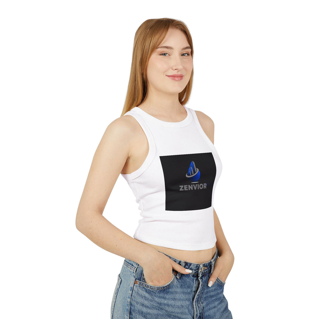 Camiseta Sin Mangas para Mujer Original | Algodón Airlume Premium, Ajuste Elástico y Cuello Alto