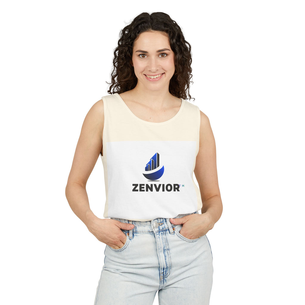 Camiseta sin Mangas Unisex Original Comfort Colors® Garment-Dyed | 100% Algodón Hilado en Anillo