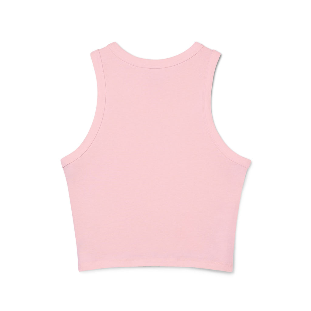 Camiseta Sin Mangas para Mujer Original | Algodón Airlume Premium, Ajuste Elástico y Cuello Alto