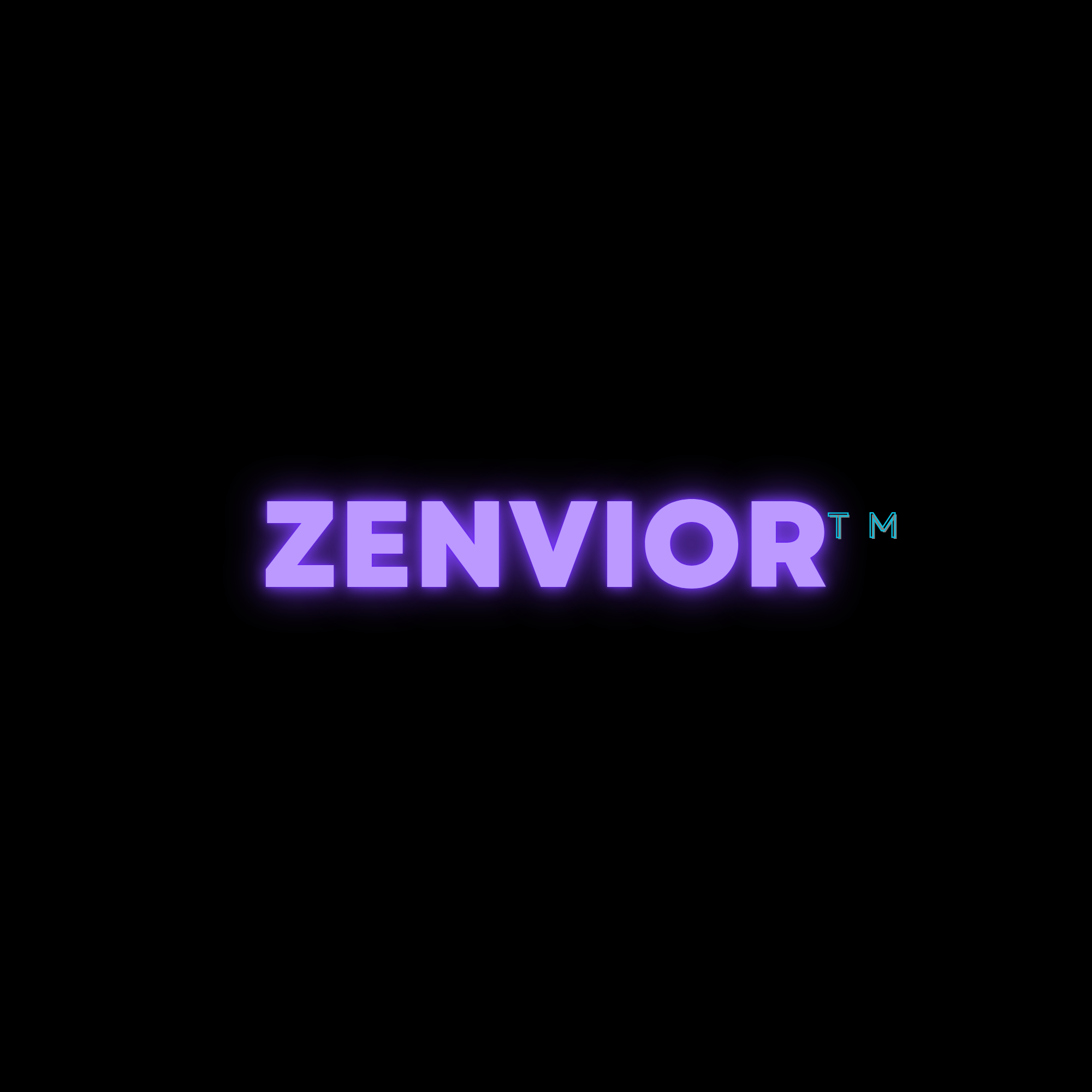 Logo ZENVIOR™ Neón